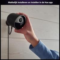 Starterkit - Philips Hue - Secure - Inclusief: 1 bedrade camera + 2 contactsensoren + 2 aangesloten lampen + 1 bridge - thumbnail
