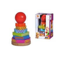 Eichhorn houten stapelspel 8dlg. - thumbnail