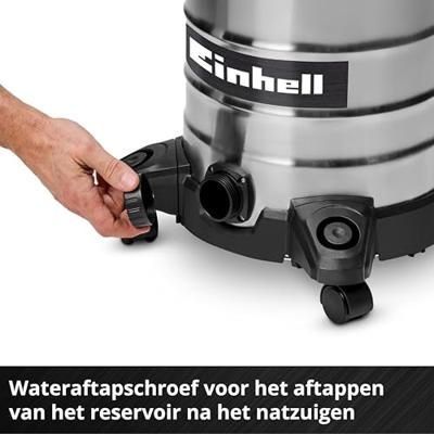 Einhell TC-VC 3055 S 2342235 Nat- en droogzuiger 30 l