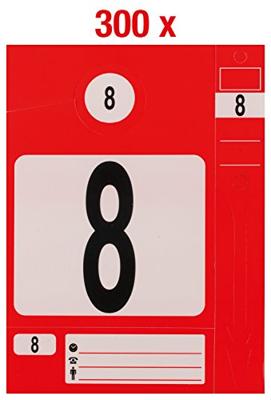 KS Tools 500.8015 Sleutelhanger Rood 300 stuk(s)