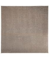 Tapeso Vierkant vloerkleed Fine - beige - 140x140 cm - thumbnail