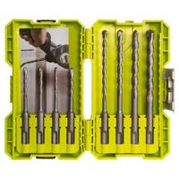 Ryobi RAK08SDS2 | ACCESSOIRES | KIT | 8 STUKS | SDS+ BOOR - 5132004209 - thumbnail