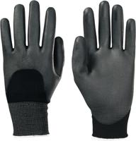 Honeywell Handschoen | maat 9 zwart | EN 388 PSA-categorie II | polyamide-tricot met polyurethaan | 10 paar - 062609841E 062609841E - thumbnail