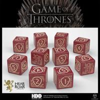 Game of Thrones Dice Set Lannister 10xD6 (10) - thumbnail
