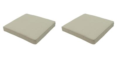 Lounge seat 60x60 Beige eco nature outdoor finishing (2 stuks) Madison - Madison Lounge seat 60x60 Beige eco nature outdoor finishing (2 stuks) Madison - Madison