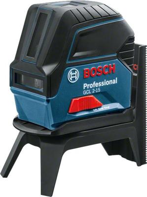 Bosch Professional Kombilaser GCL 2-15 AB 10-15m Tasche+Karton Punt- en lijnlaser