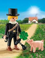 Playmobil 9296 - Schoorsteenveger met geluksvarkentje (Special Plus) - thumbnail