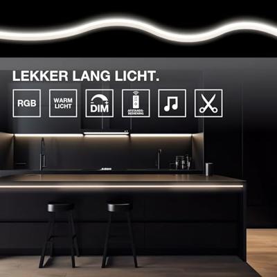 OSRAM HOMELIGHTING 4099854448553 LED-strip 230 V Warmwit 1 stuk(s) OSRAM HOMELIGHTING 4099854448553 LED-strip 230 V Warmwit 1 stuk(s)