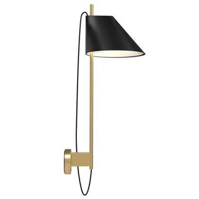 Louis Poulsen Yuh Wandlamp - 2700K - Zwart/messing