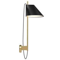 Louis Poulsen Yuh Wandlamp - 2700K - Zwart/messing - thumbnail