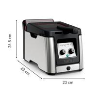 Tefal FR600D Clear Duo Frituurpan 3.5L 2000W RVS/Zwart - thumbnail