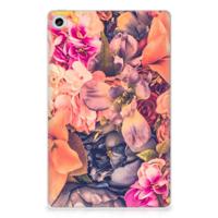 Lenovo Tab M10 Plus (3e generatie) | Siliconen hoesje | Bosje Bloemen - thumbnail