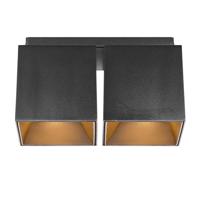 Nordlux OpbouwspotEthan zwart dubbel - 2110410103 - thumbnail