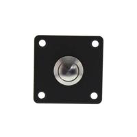 Intersteel Deurbel vierkant - RVS/mat zwart - thumbnail