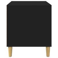 Hondenhuis Zwart 44 x 42 x 49 cm Bewerkt hout - thumbnail