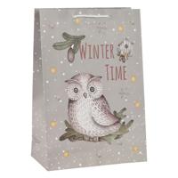 Knus Geschenktas winter 24cm, 24st. - thumbnail