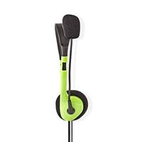 PC-Headset | On-Ear | 2x 3,5 mm Connectoren | 2,0 m | Groen - thumbnail