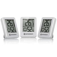 BRESSER ClimaTemp Hygro Indicator Set van 3 Thermo-/Hygrometers (wit) - thumbnail