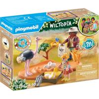 Playmobil® Wiltopia 71296 op bezoek bij papa struisvogel - thumbnail