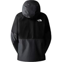 The North Face Jazzi Gtx Jas Dames Softshell Asphalt Grey - TNF Black L - thumbnail