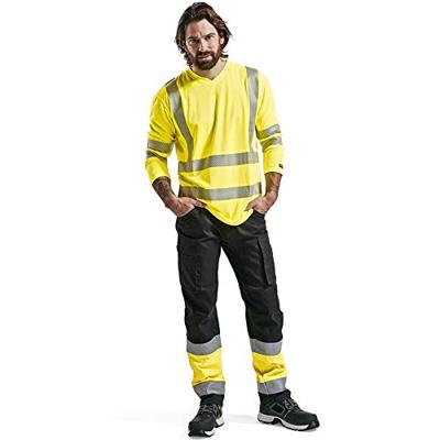 Blåkläder Werkbroek met stretch High-Vis 15511811 | Zwart/High-Vis Geel | Maat 48 - 7330509539842
