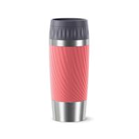 Tefal travel mug easytwist isoleerbeker 0.36l koraalrood - thumbnail