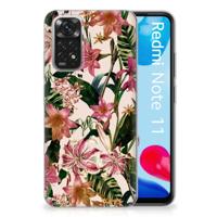 Xiaomi Redmi 10 | Redmi Note 11 4G | TPU Case | Flowers - thumbnail