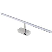 LED Spiegelverlichting - Schilderijverlichting - Rechthoek 12W - Glans Chroom Aluminium - thumbnail
