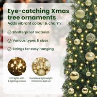 VidaXL Kunstkerstboom groen 150 cm pvc en staal en kunststof - thumbnail