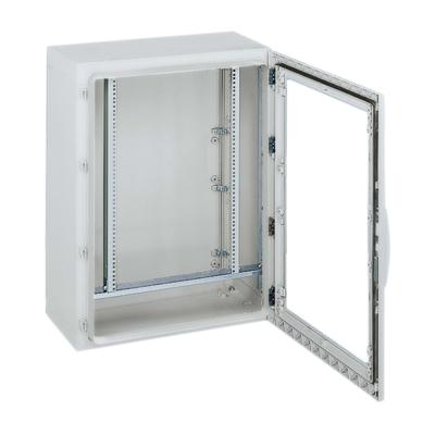Schneider Electric NSYBRF17PLAG 19 inch Frame voor patchkast 17 HE Grijs Schneider Electric NSYBRF17PLAG 19 inch Frame voor patchkast 17 HE Grijs