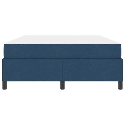 Boxspring bed Blauw en Zwart 160 x 200 cm