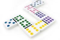 Selecta Tactic domino double nine spel in blik - thumbnail