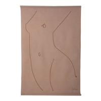 HKliving (r) wandkleed silhouet woman by sella molenaar 147 cm | 3 stuks - thumbnail