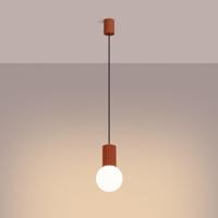 Hanglamp HALO 1 rood ochra - thumbnail