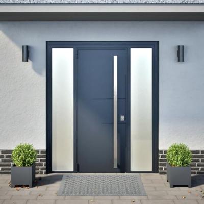 VidaXL Plantenbakken 2 st 30x30x30 cm staal antracietkleurig