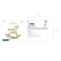 Folieballon Hobbelpaard (106x86cm) - thumbnail