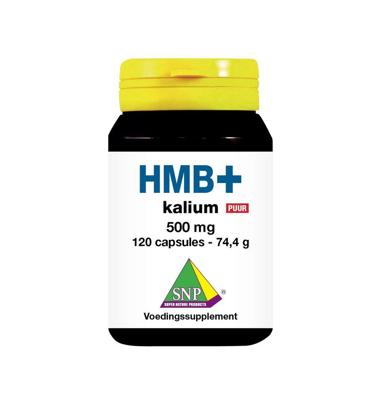 SNP HMB+ kalium 500mg puur 120 Vegetarische capsules