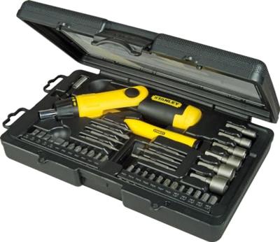 Stanley handgereedschap 38 Delige Pistoolgreep Ratel-Bit-Set - 0-63-038 - thumbnail