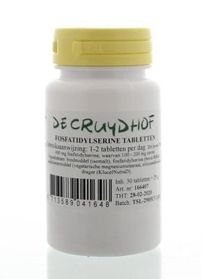 Cruydhof Fosfatidylserine 200mg 30 Tabletten