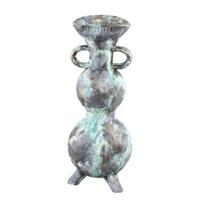 PTMD vaas ayaz turquoise 35 cm | 6 stuks - thumbnail