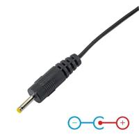 Akyga USB-laadkabel DC-stekker 2,5 mm 0.80 m Zwart AK-DC-02 - thumbnail