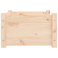 Hondenmand 55,5x45,5x28 cm massief grenenhout - thumbnail