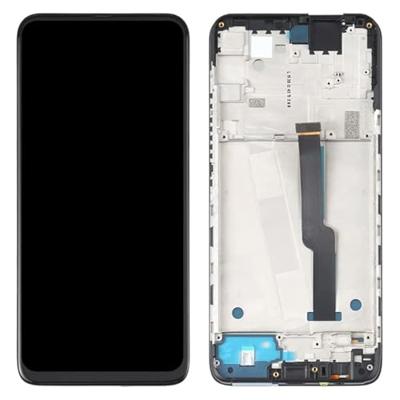 LCD-scherm en digitizer volledige montage met frame voor Motorola One Fusion + PakF0002in