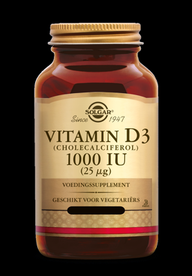 Solgar Vitamine D-3 1000 IU (25 mcg) Tabletten Solgar Vitamine D-3 1000 IU (25 mcg) Tabletten