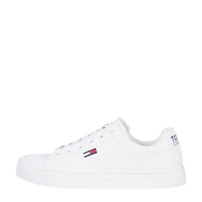Tommy Hilfiger Cool tommy jeans sneaker YBR white Wit Tommy Hilfiger Cool tommy jeans sneaker YBR white Wit
