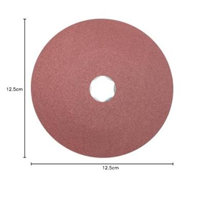 PFERD TOOLS 64190112 Combiclick korrel fiberschijf Ø 125 mm A 120 voor universele toepassingen Diameter 125 mm