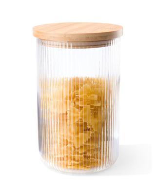 HEMA Voorraadpot glas 1.7L uni (transparant)