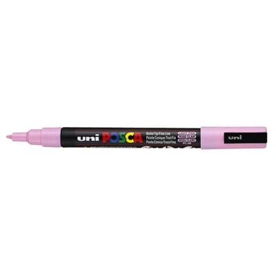 Paintmarker uni posca pc3m f lichtroze | 6 stuks