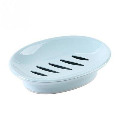 Dubbele Lattice Home badkamer zeepbakje doos houder container (blauw) Dubbele Lattice Home badkamer zeepbakje doos houder container (blauw)