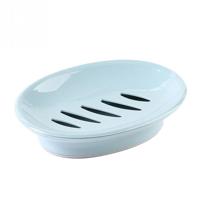 Dubbele Lattice Home badkamer zeepbakje doos houder container (blauw) - thumbnail